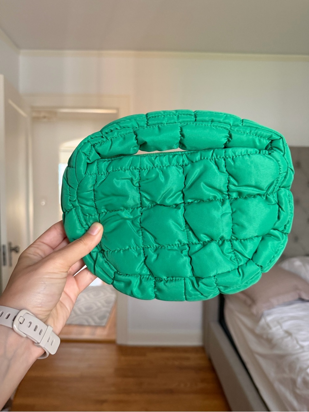 Mini Cloud Puffer Bag - Dream Green☁️ 💚